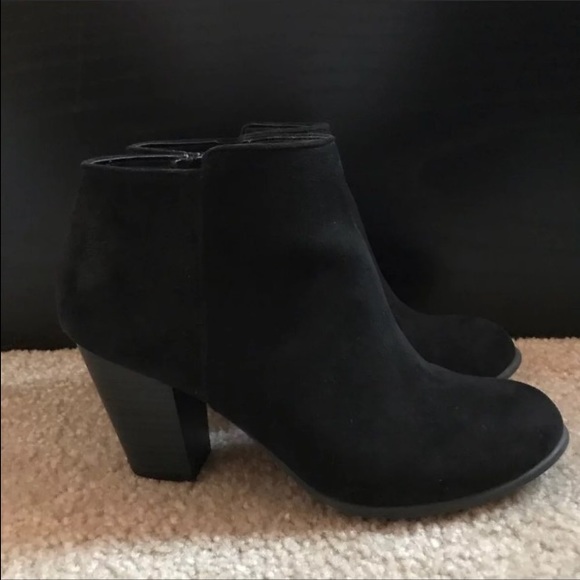 cute black booties shoes